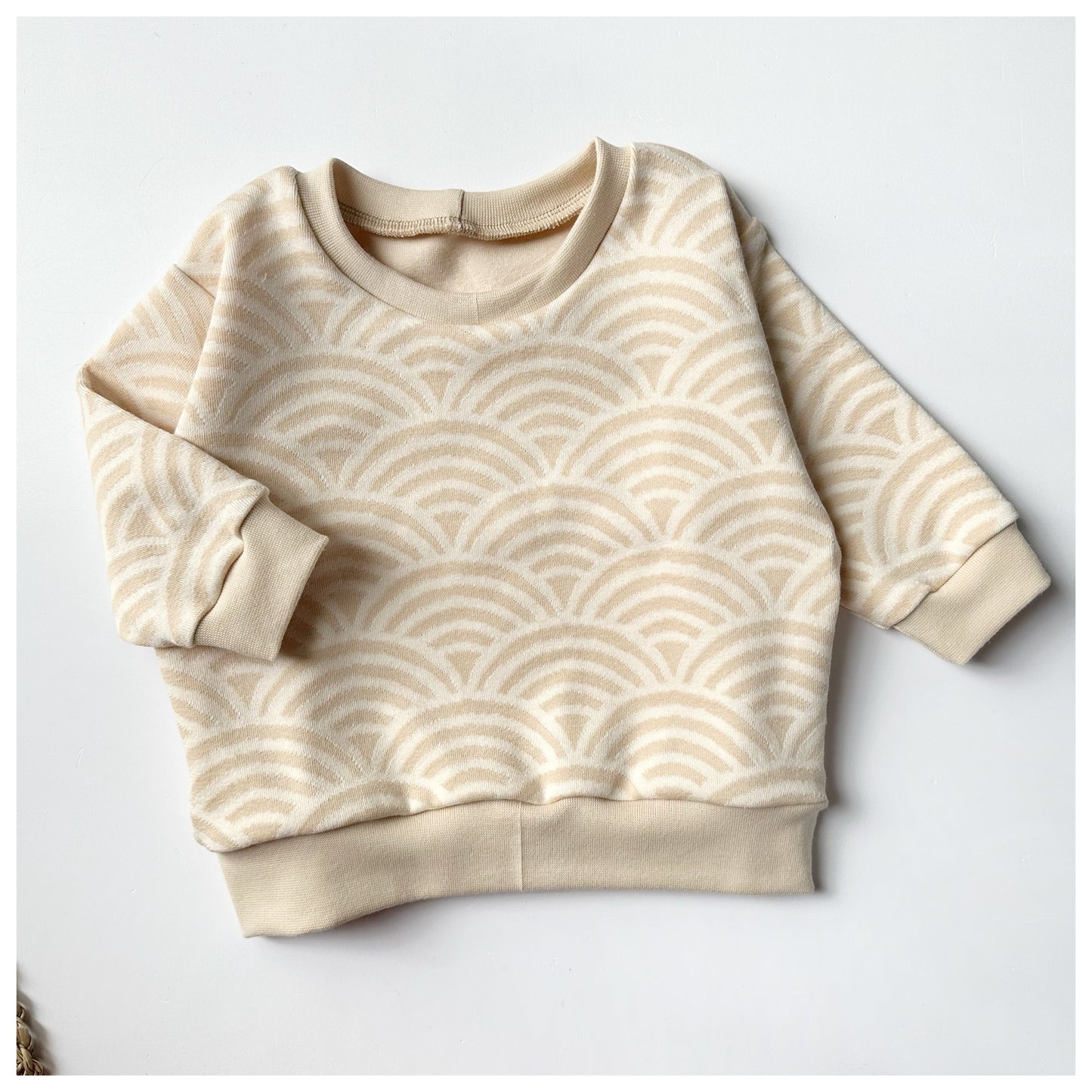Sweater Jacquard "Rainbow Macadamia" - Dubi.li