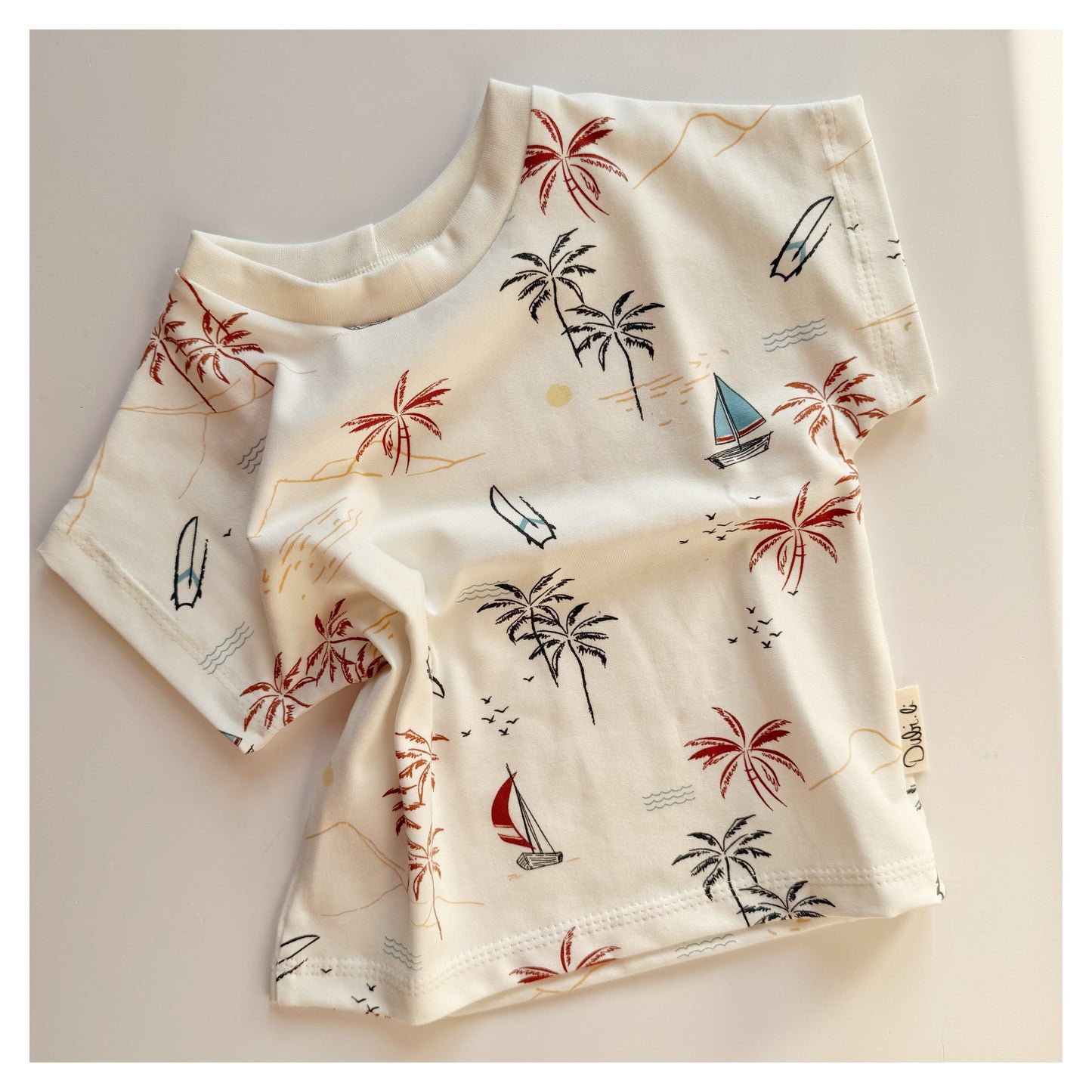 Sommershirt "Beach Vibes" - Dubi.li