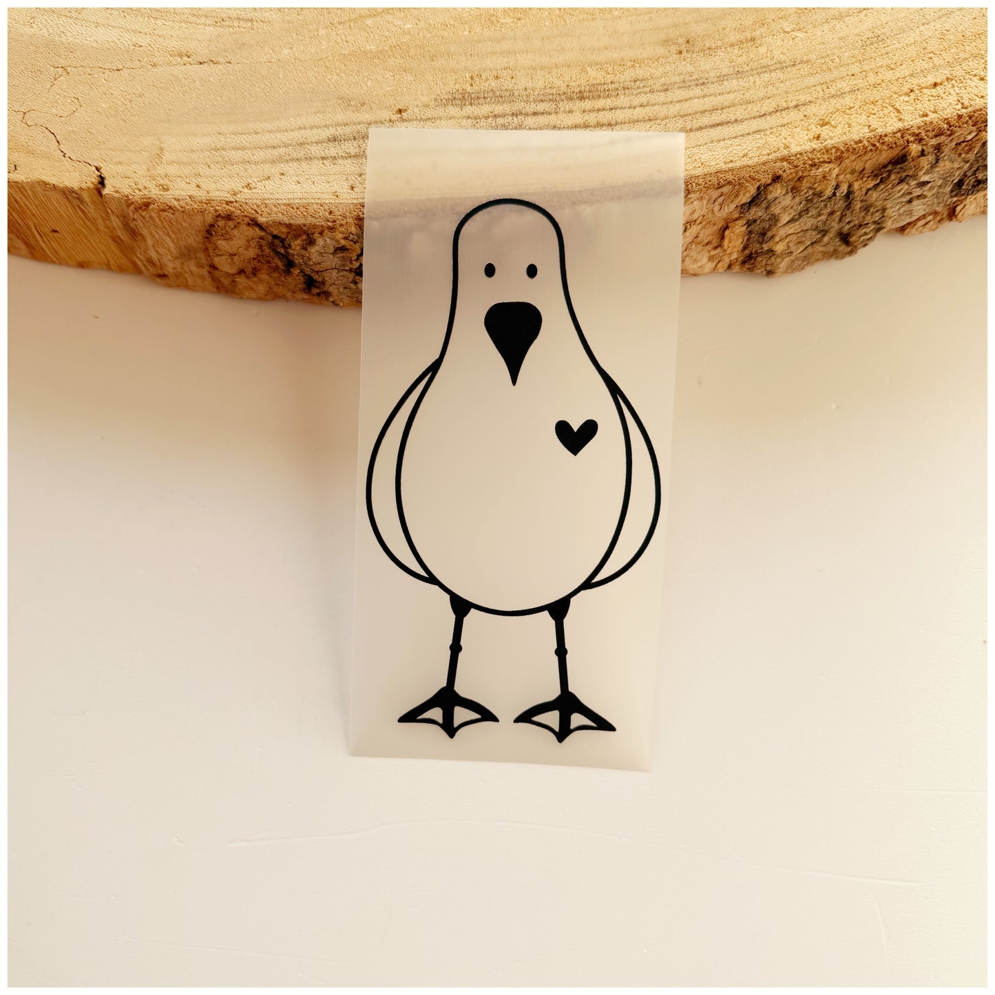 Bügelbild Möwe 03 - Dubi.li
