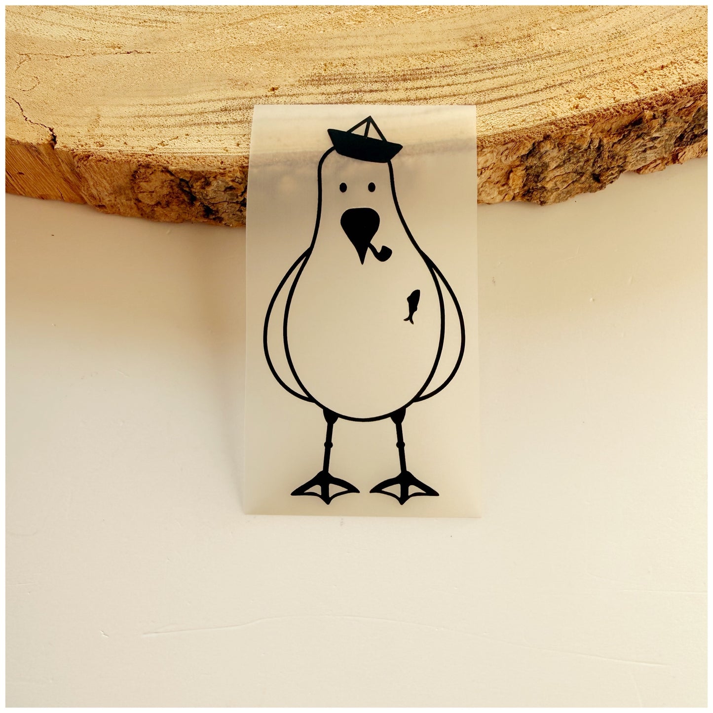 Bügelbild Möwe 04 - Dubi.li