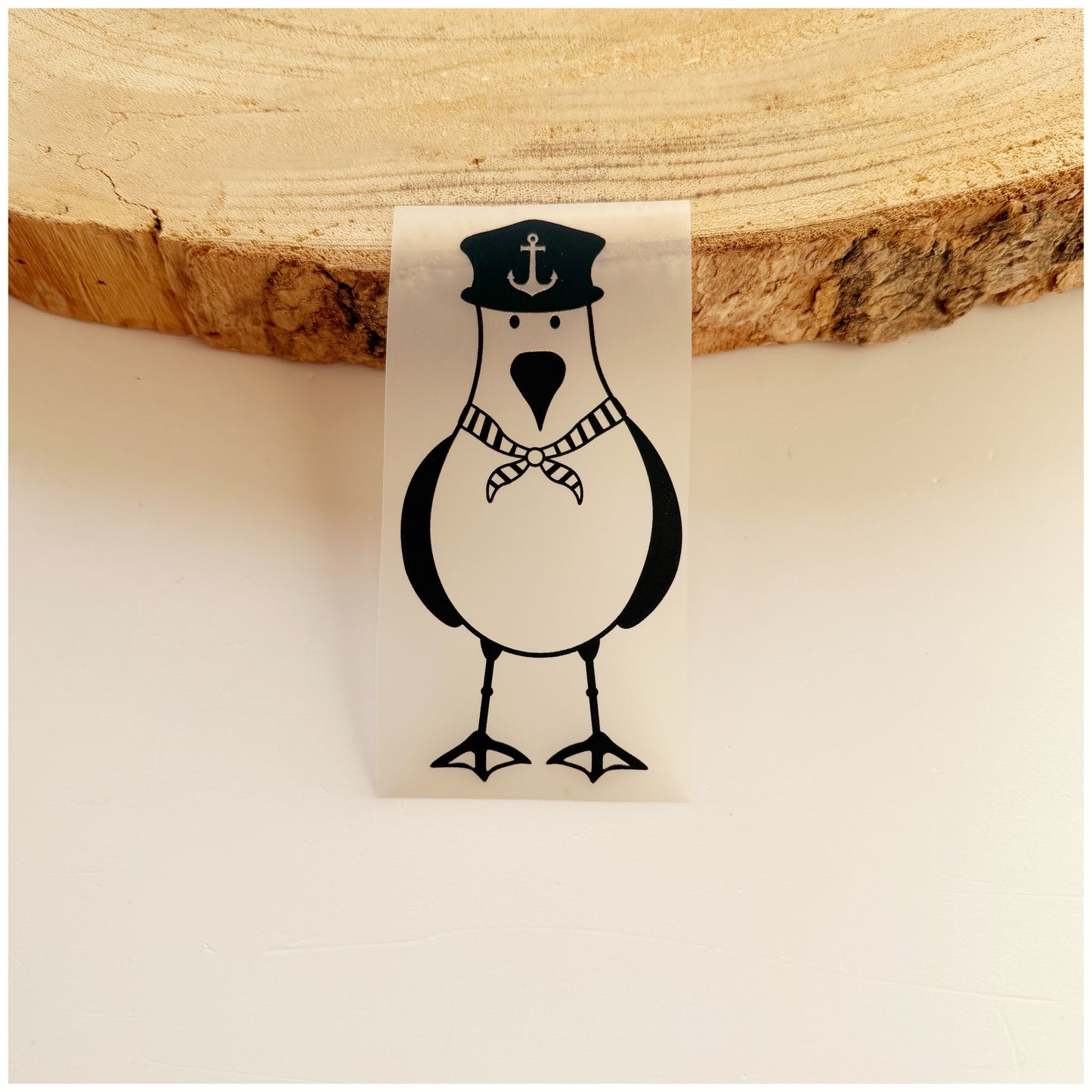 Bügelbild Möwe 08 - Dubi.li