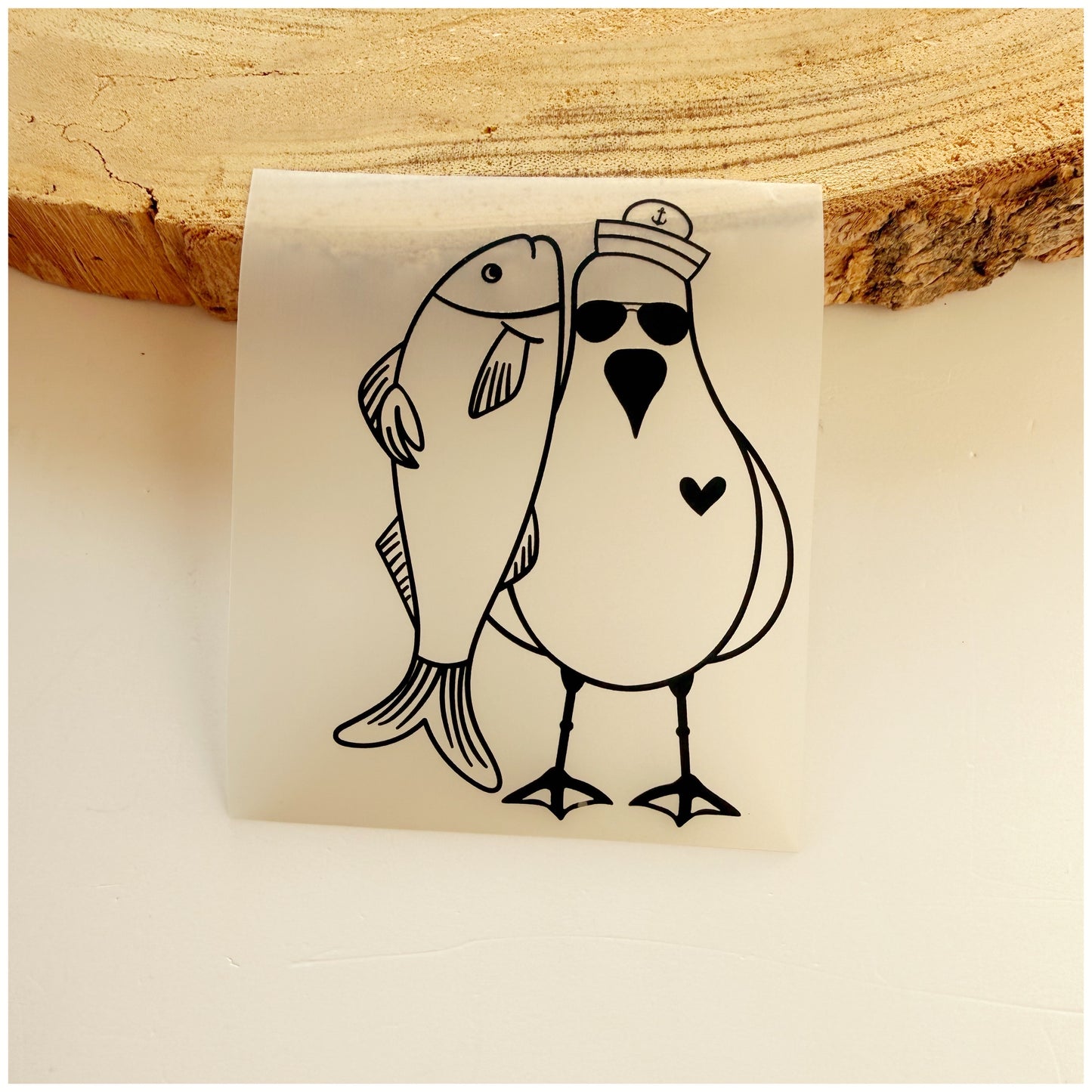 Bügelbild Möwe 10 - Dubi.li