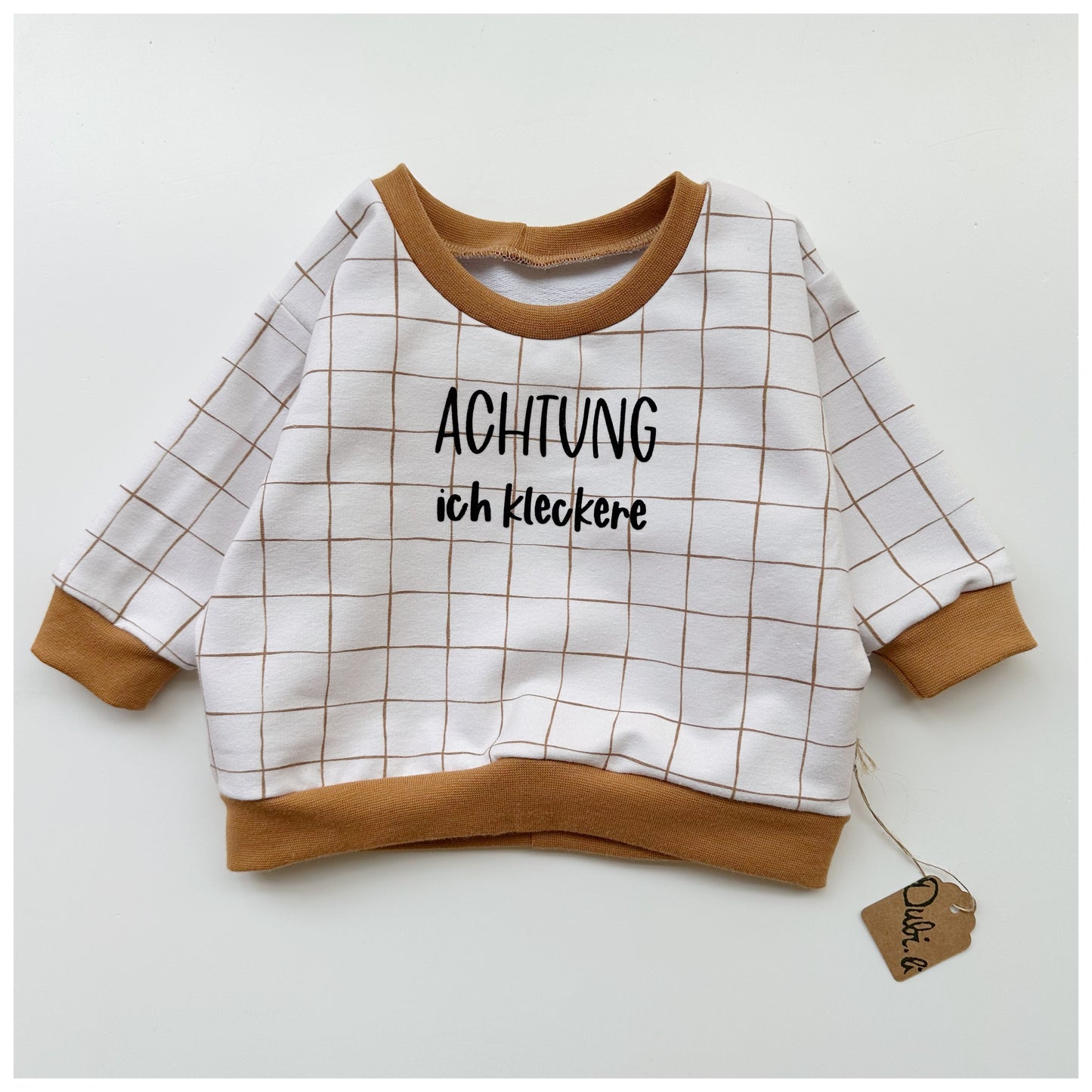 Statement Sweater "Cool Grid" verschiedene Prints - Dubi.li