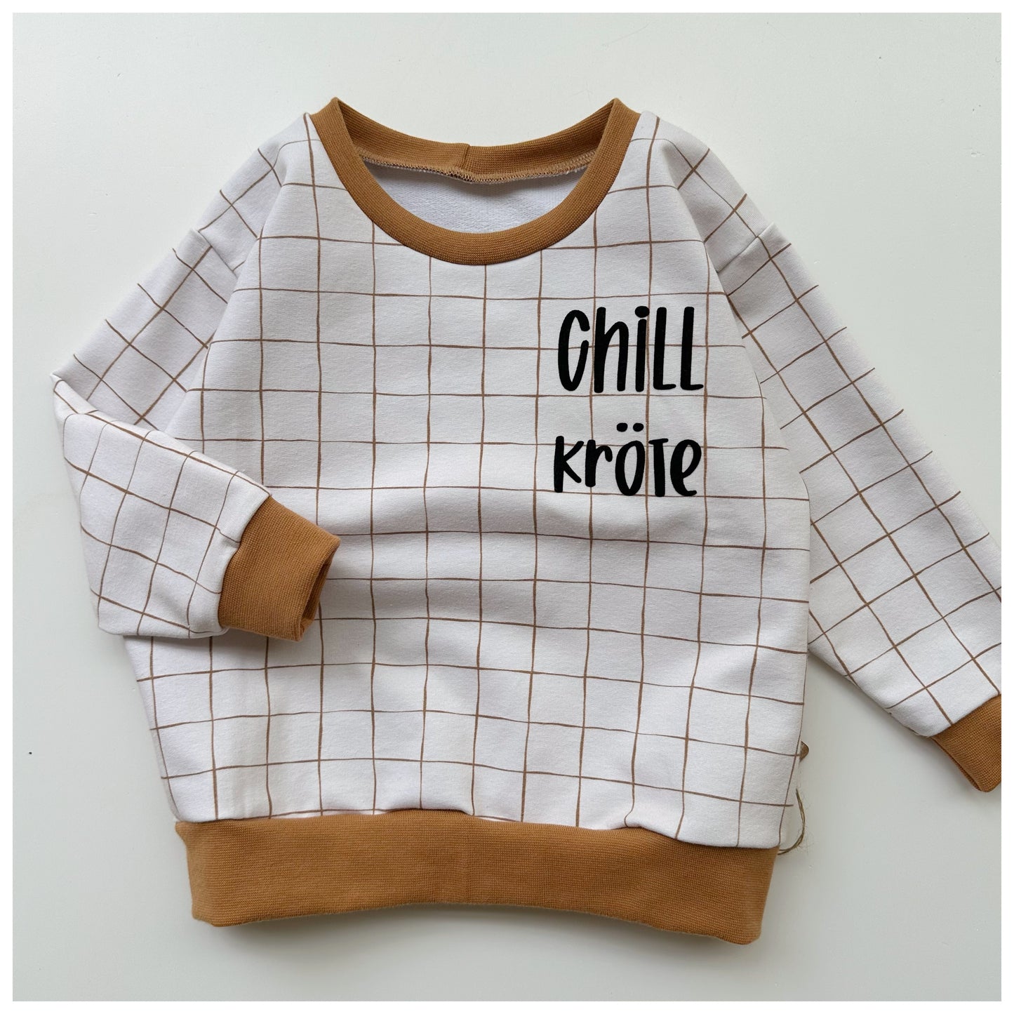 Statement Sweater "Cool Grid" verschiedene Prints - Dubi.li