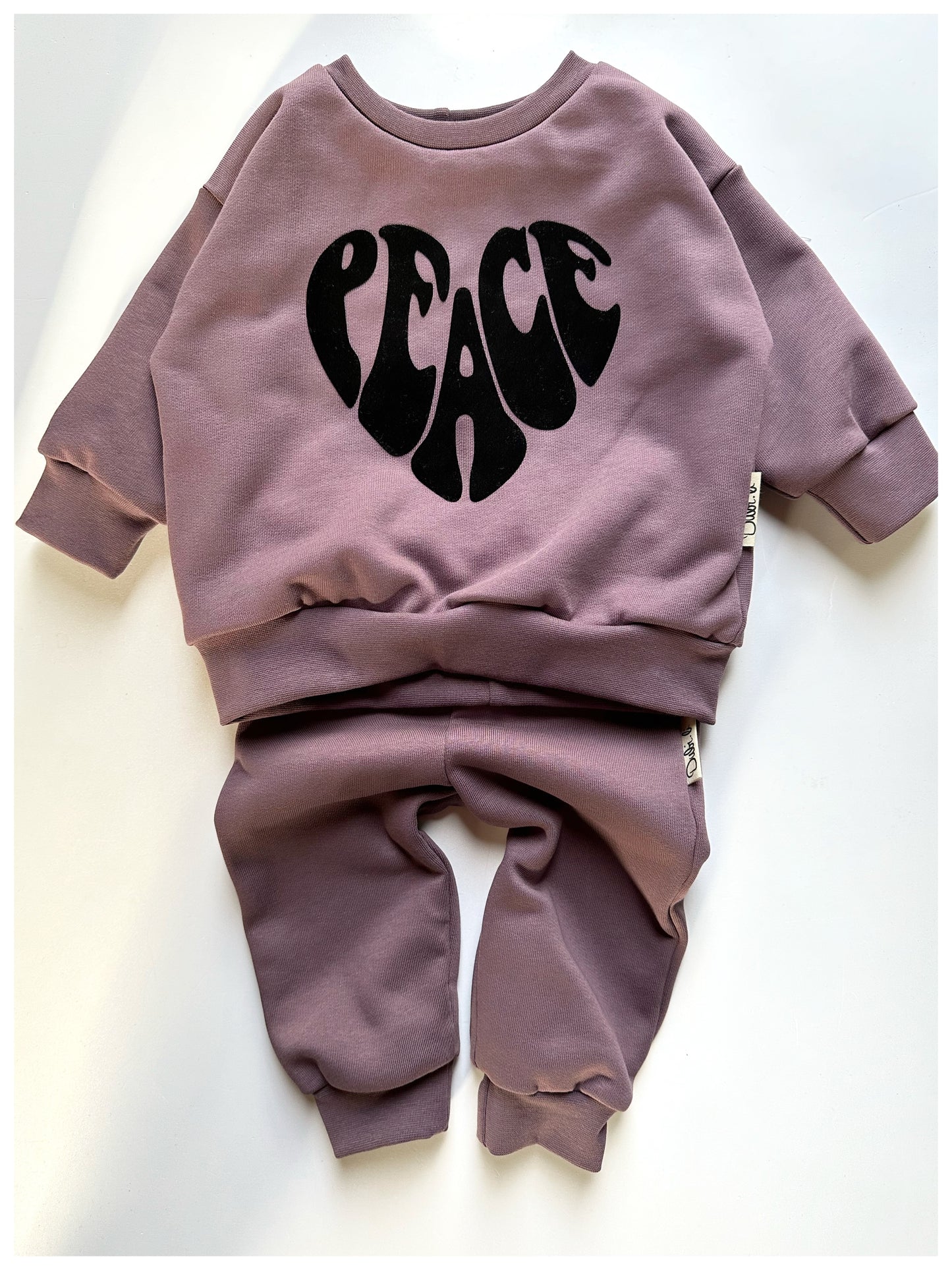 Little Loungers Set - Dark Plum