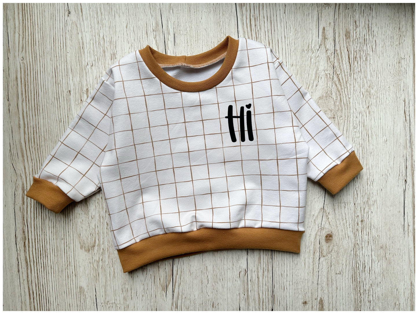 Statement Sweater "Cool Grid" - Dubi.li