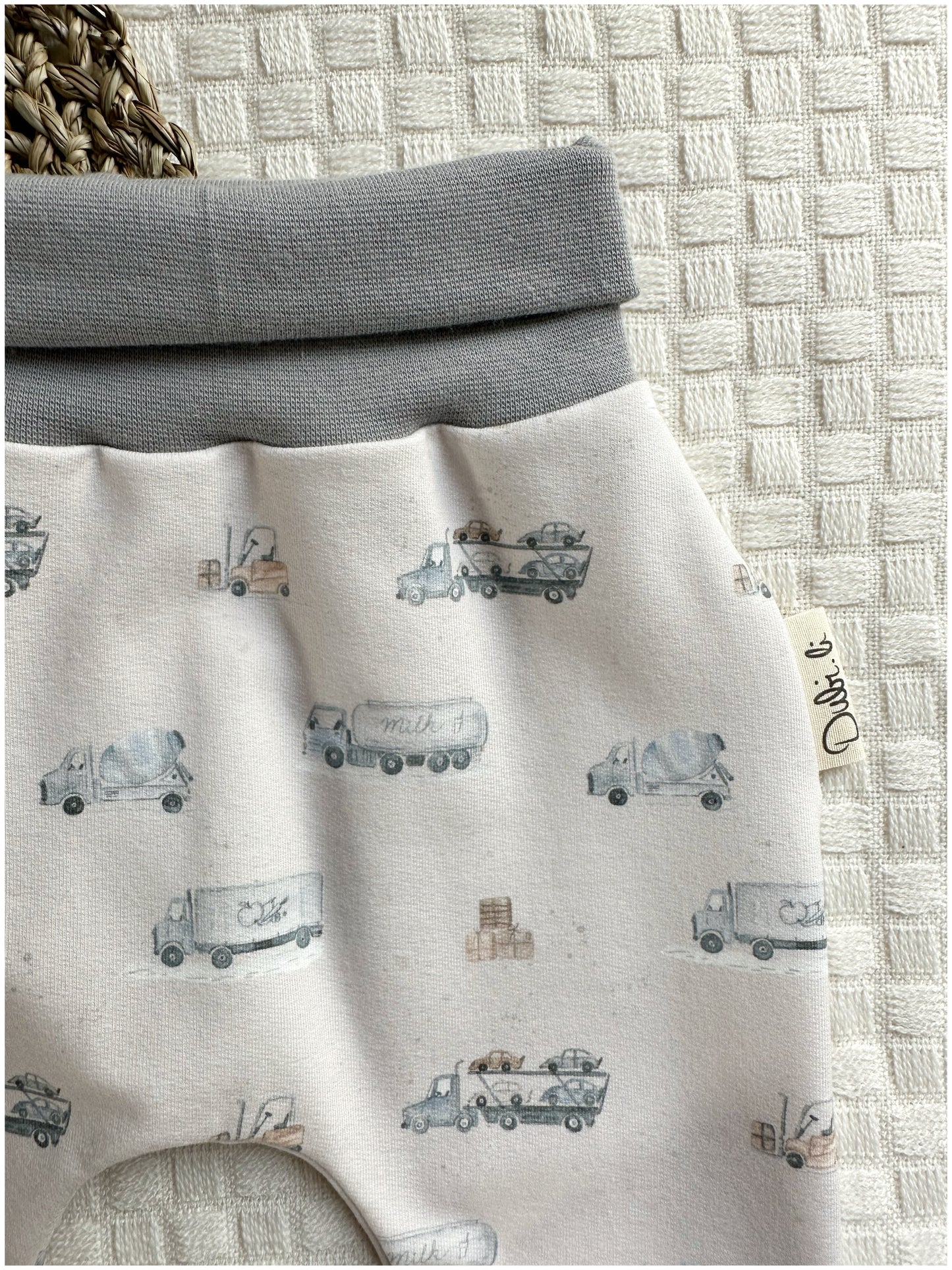 Babyhose "kleine LKWs" - Dubi.li