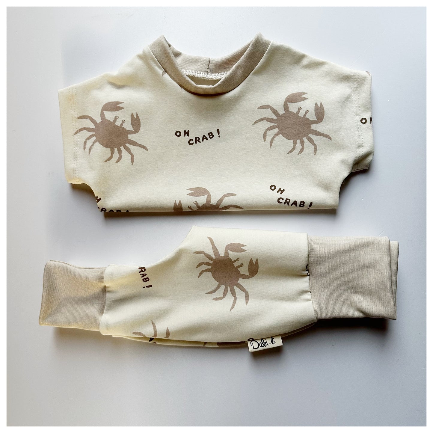 Sommershirt "Oh Crab"