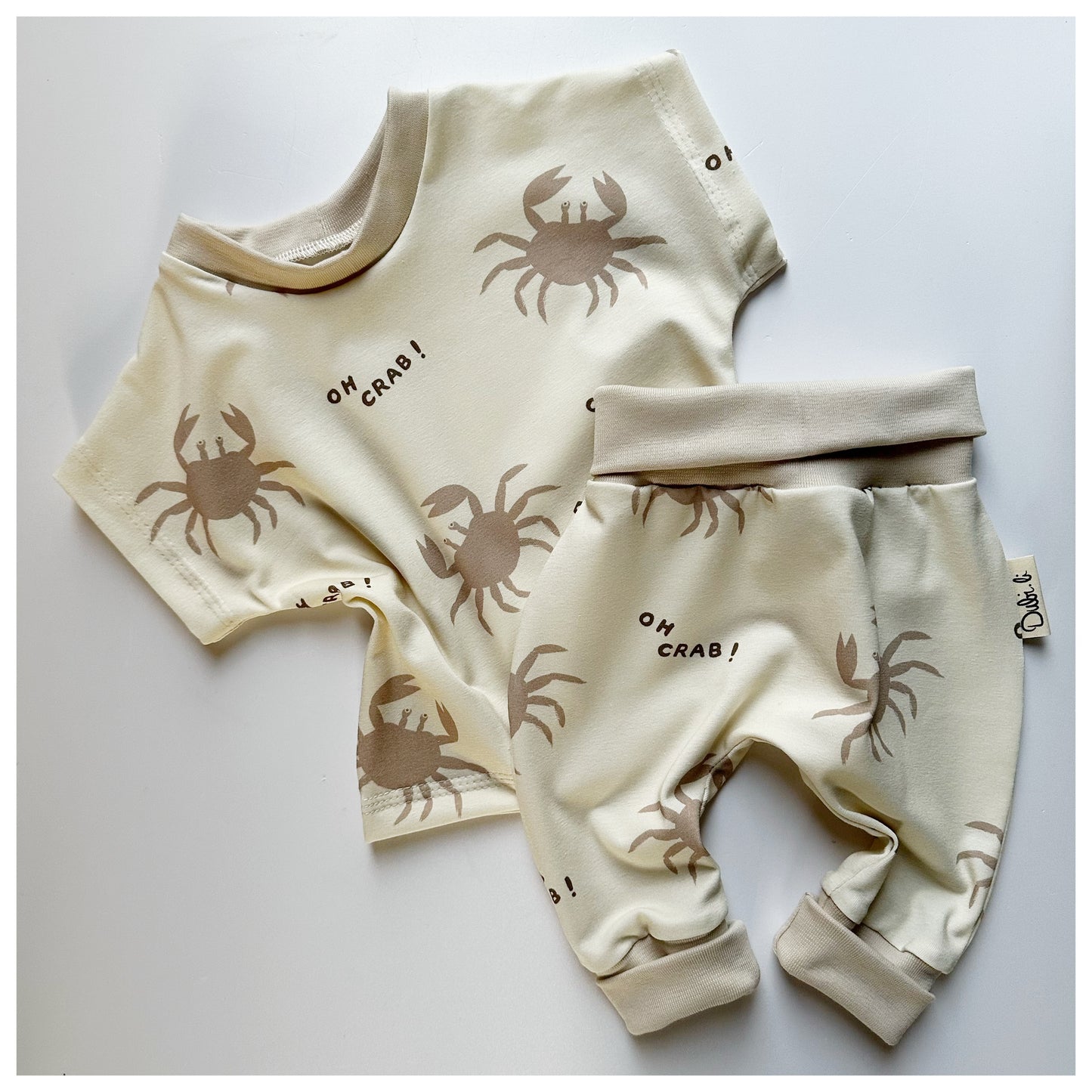 Sommershirt "Oh Crab"