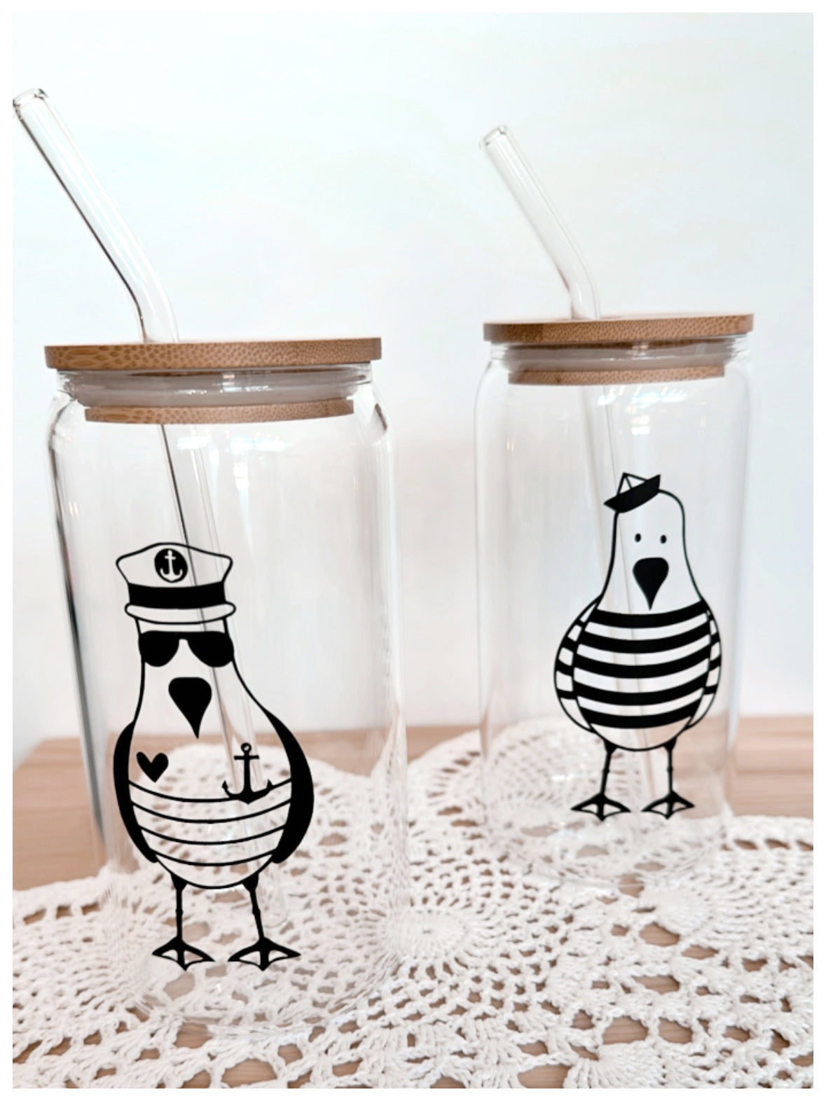 Trinkglas "Möwe"