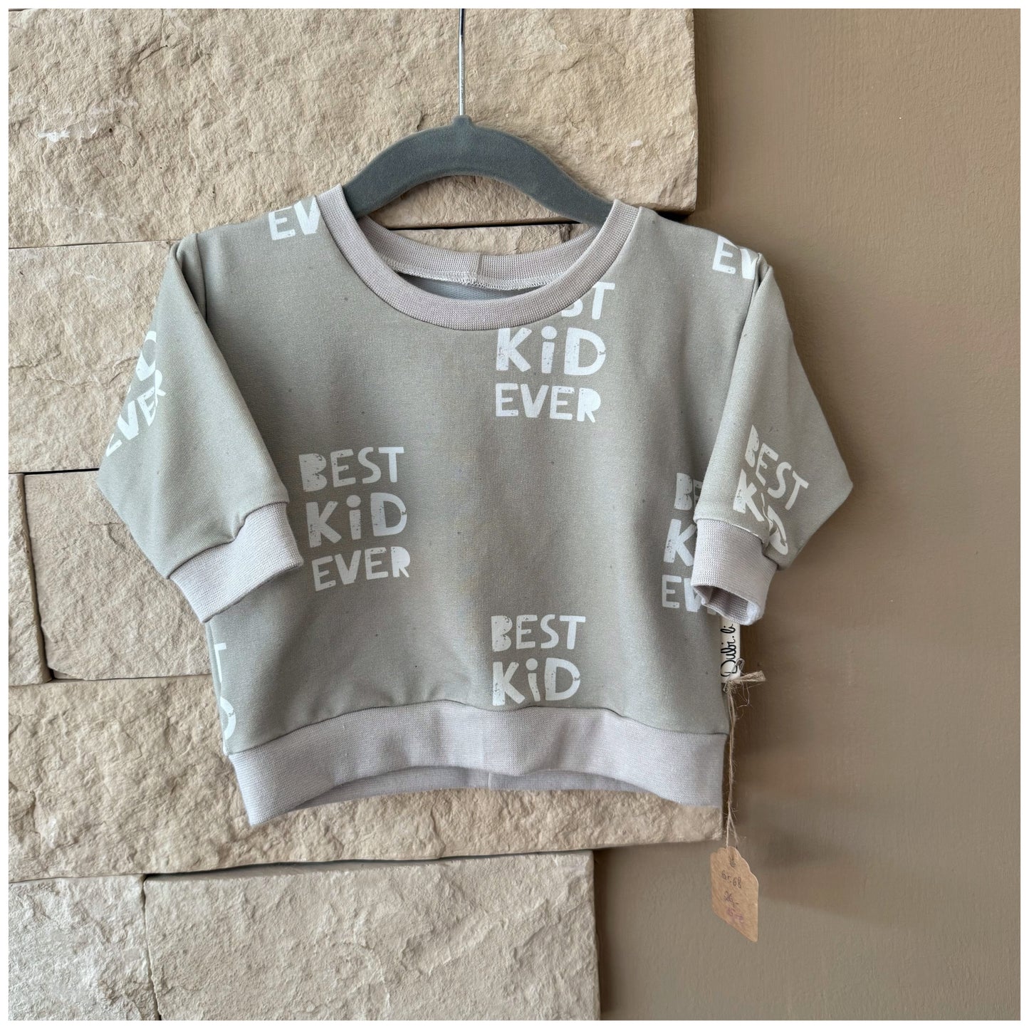 Sweater "Best Kid Ever" Gr. 68