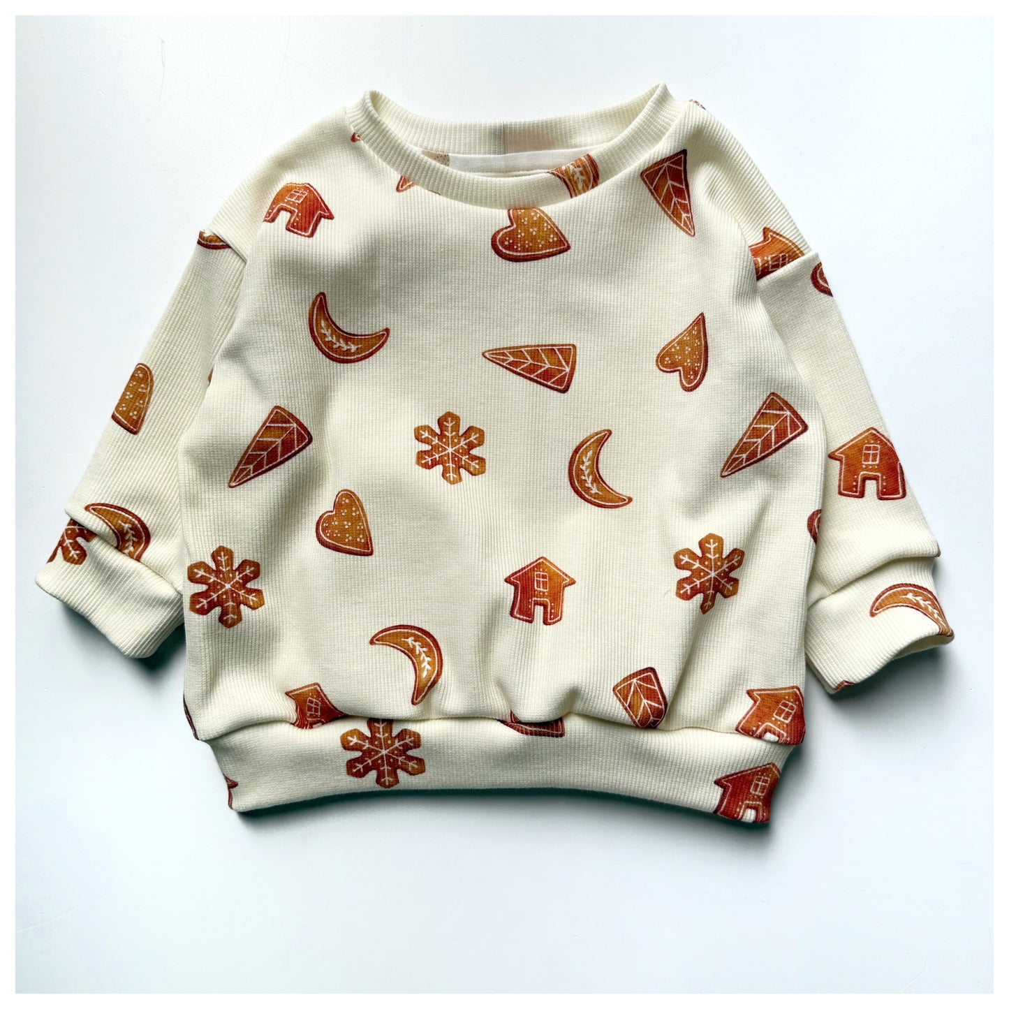 Sweater Rib Jersey Lebkuchen