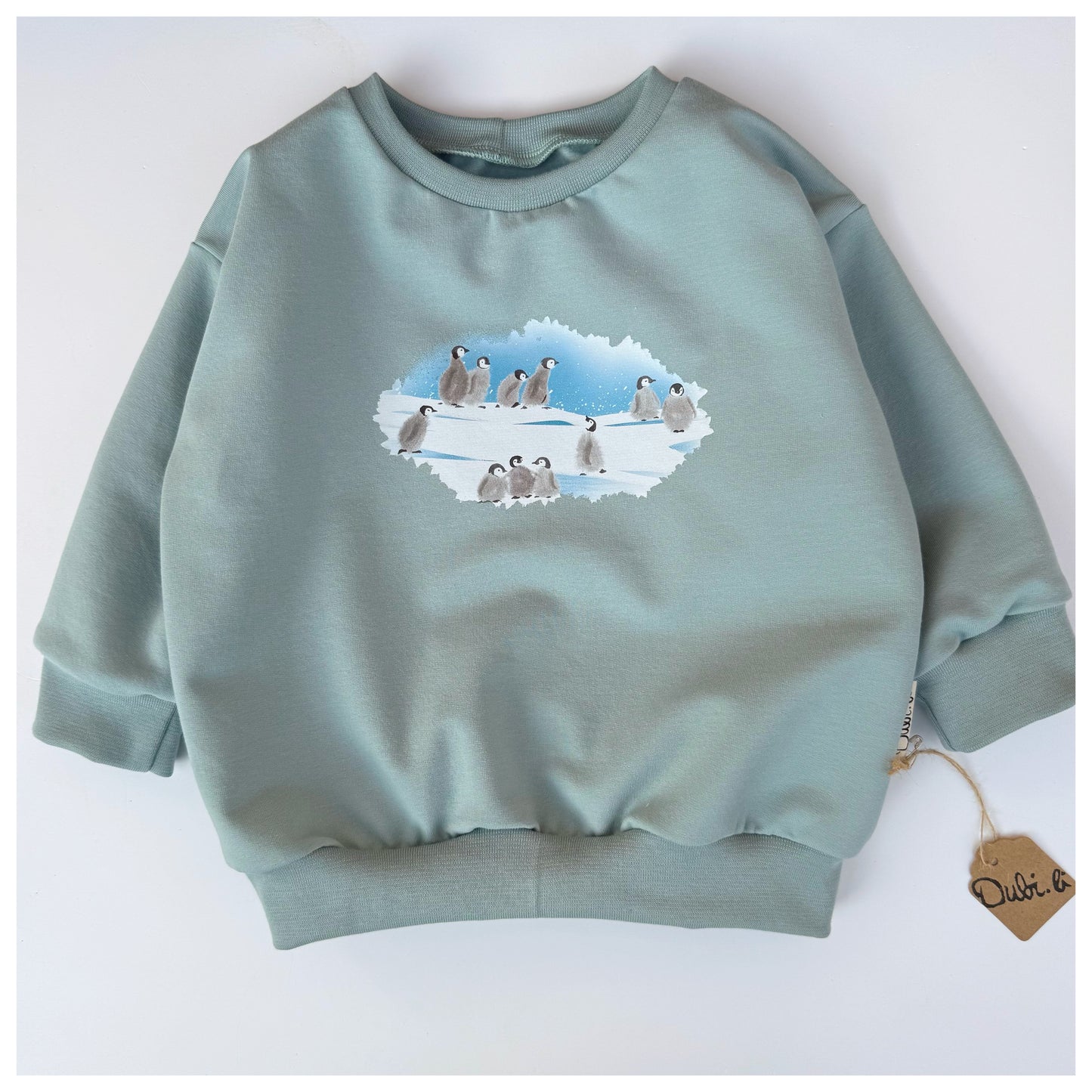 Sweater Pinguine Gr. 80