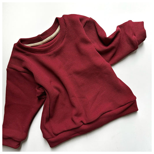 Sweater Strick "Bordeaux"