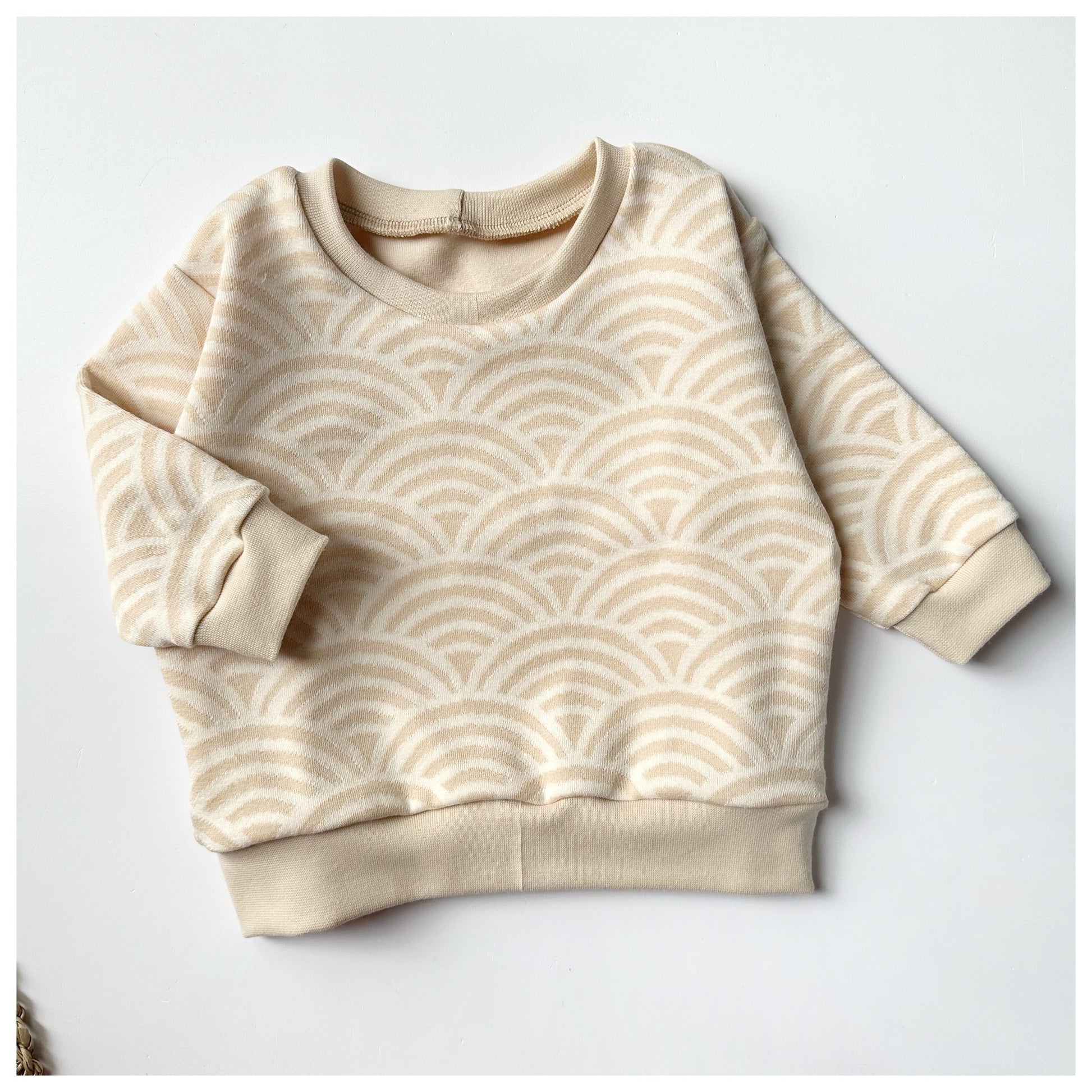 Sweater Jacquard "Rainbow Macadamia" - Dubi.li 