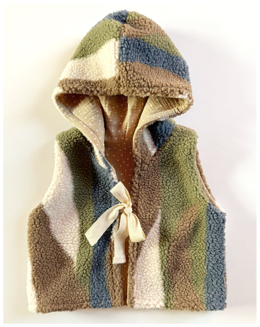 Kapuzenweste  "Boho"