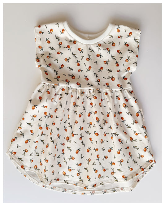 Sommerkleid kleine Orangen - Dubi.li 