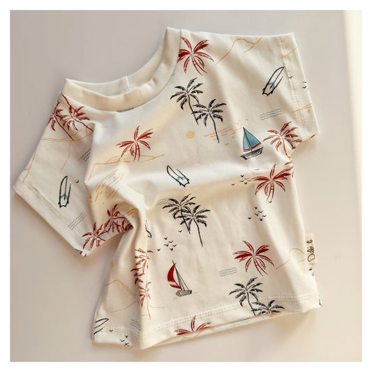 Sommershirt "Beach Vibes" - Dubi.li 