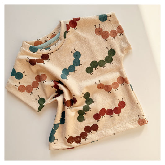 Sommershirt "süße Raupe" - Dubi.li 