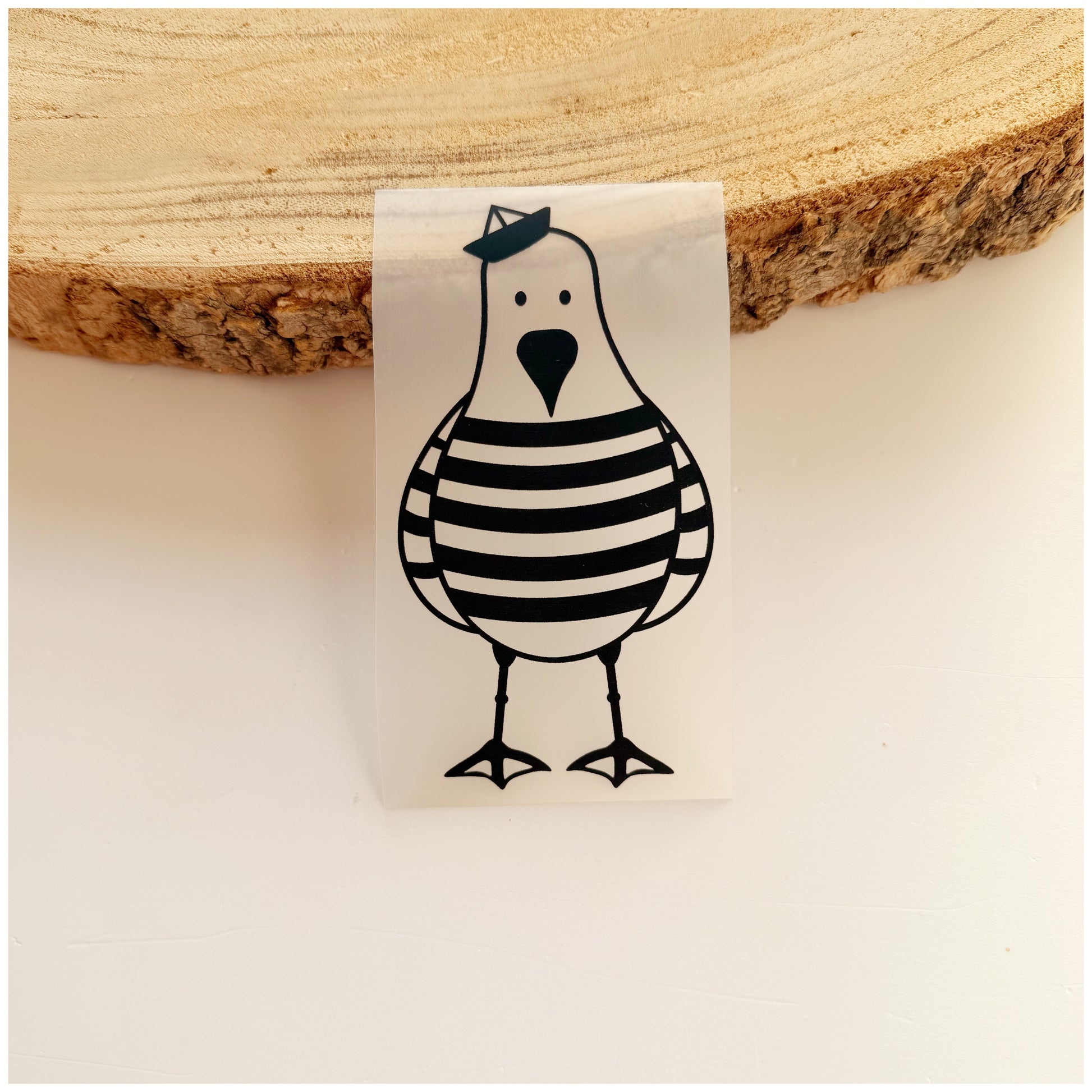 Bügelbild Möwe 01 - Dubi.li 