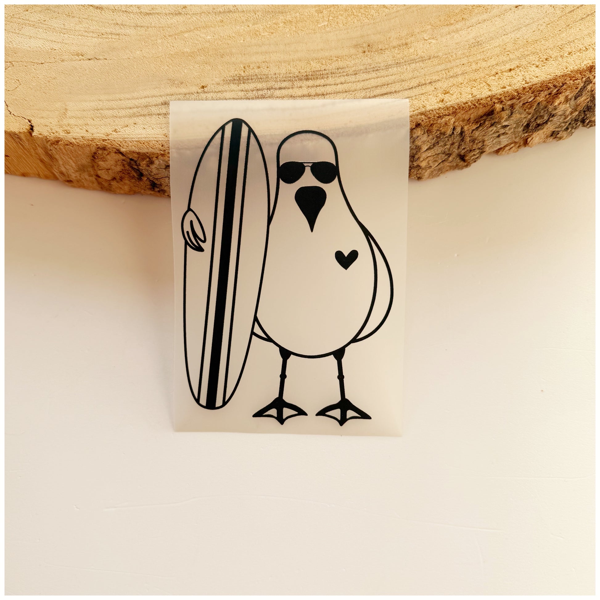 Bügelbild Möwe 02 - Dubi.li 