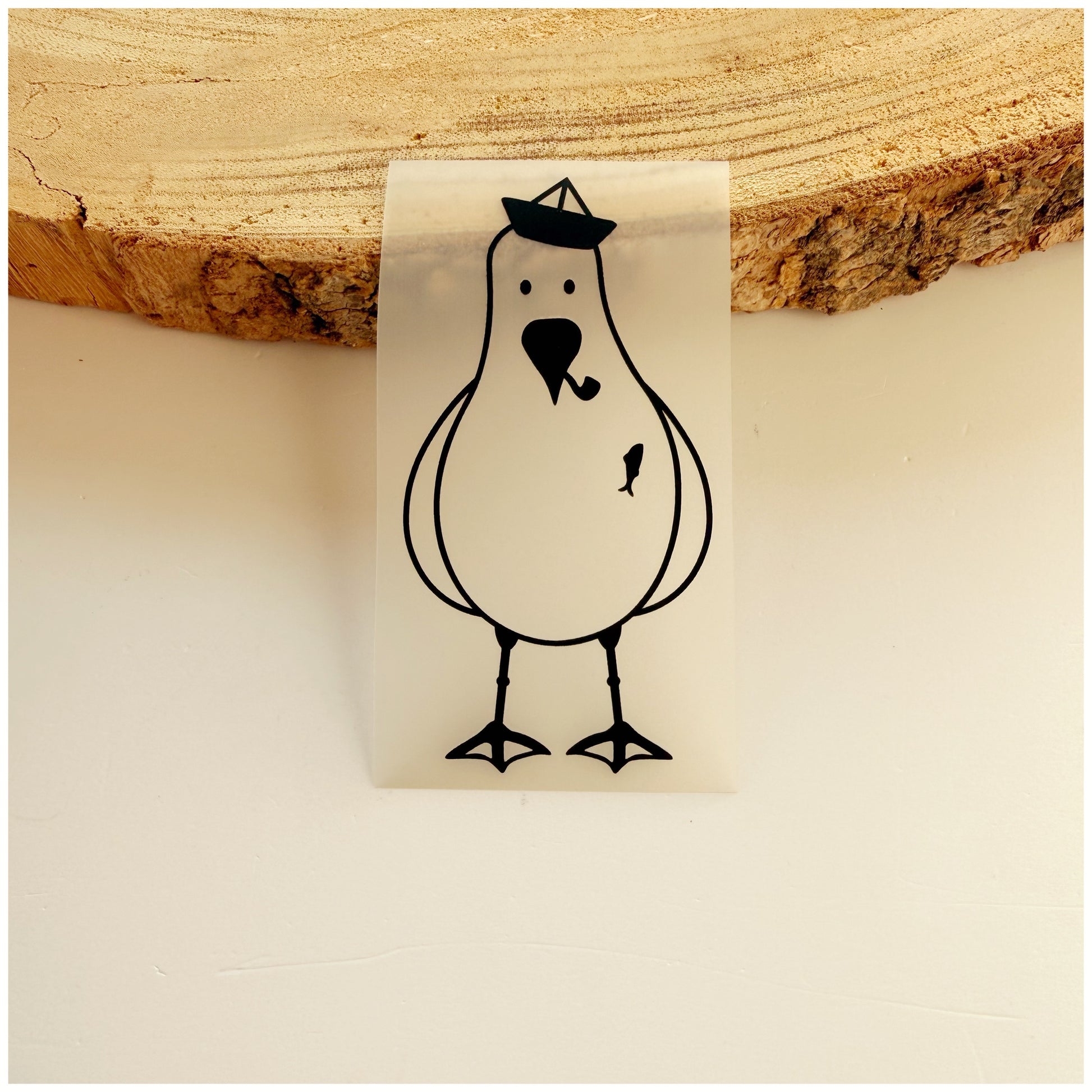 Bügelbild Möwe 04 - Dubi.li 