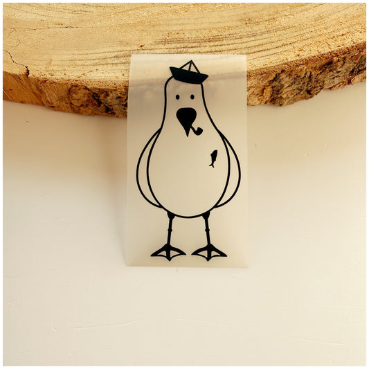 Bügelbild Möwe 04 - Dubi.li 