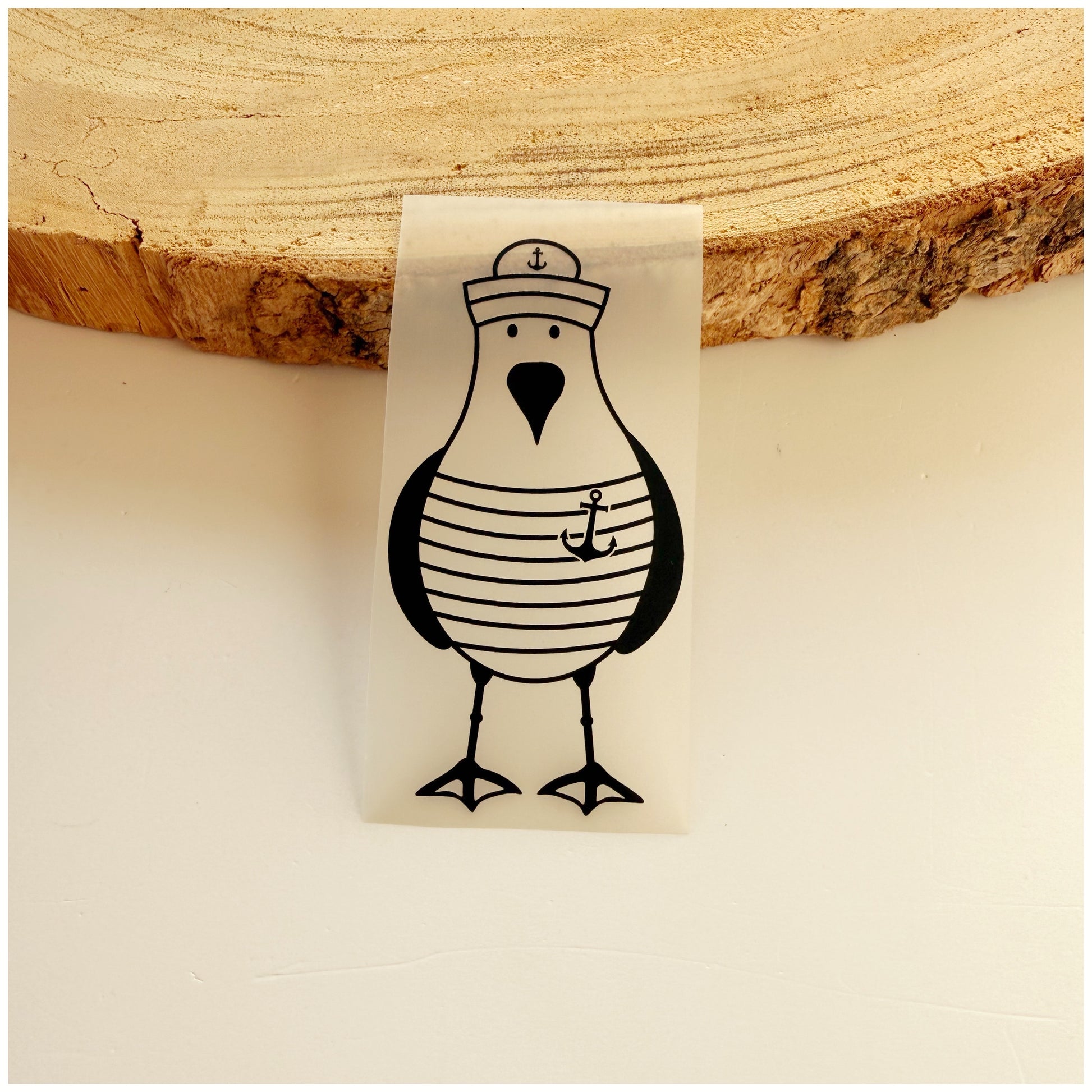 Bügelbild Möwe 05 - Dubi.li 