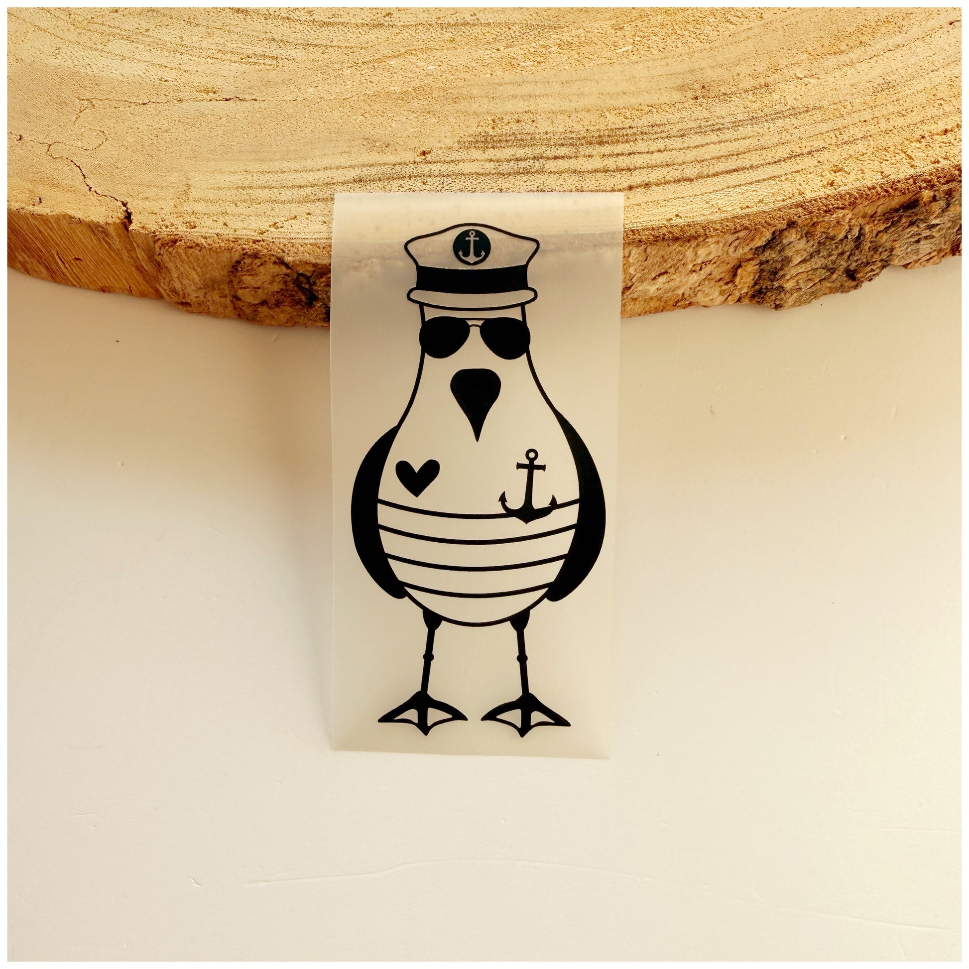Bügelbild Möwe 06 - Dubi.li 