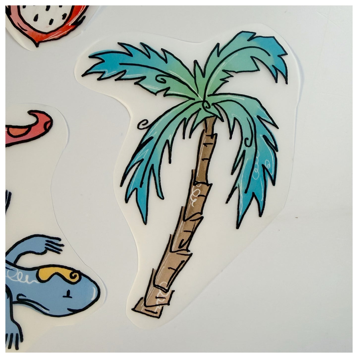 DTF Bügelbild Sommer Vibes - Dubi.li 