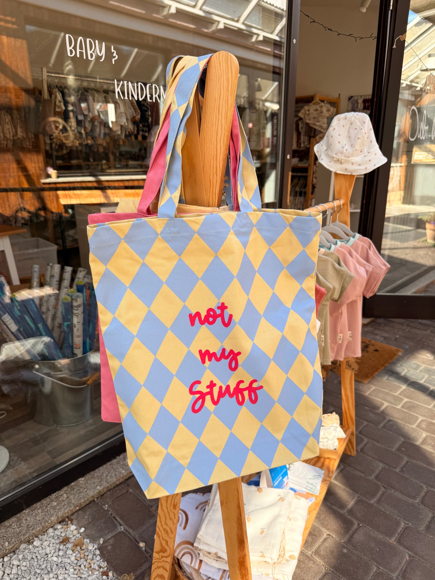 Einkaufstasche | Stoffbeutel "Not my stuff"