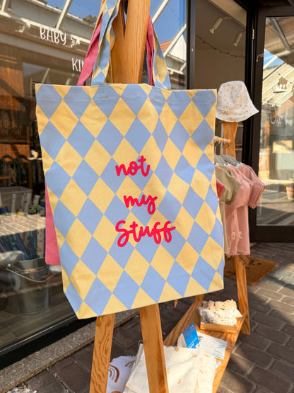 Einkaufstasche | Stoffbeutel "Not my stuff"