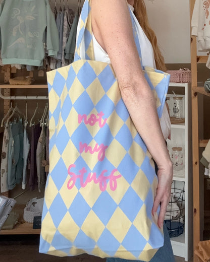 Einkaufstasche | Stoffbeutel "Not my stuff"