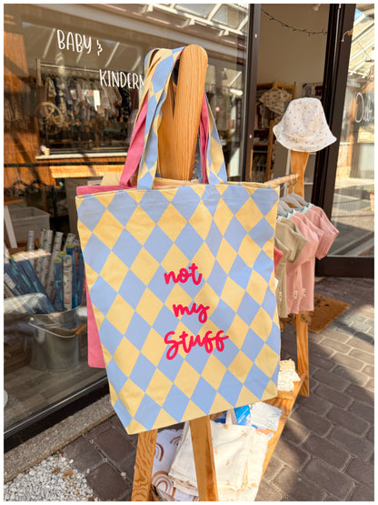 Einkaufstasche | Stoffbeutel "Not my stuff"