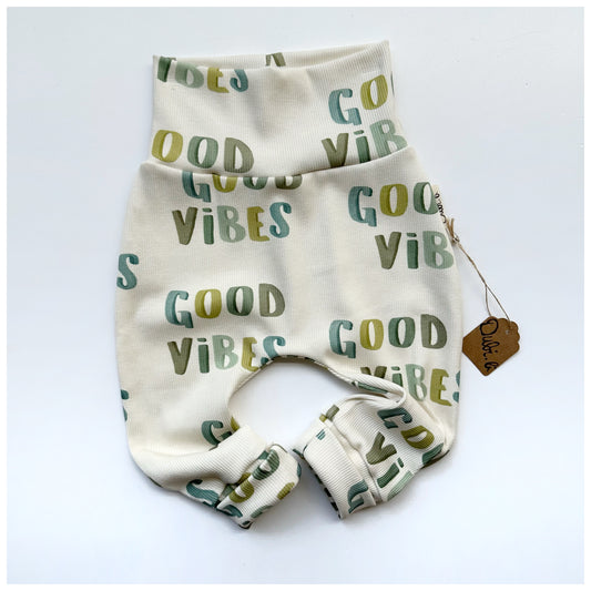 Babyhose Good Vibes Ribjersey Gr. 80