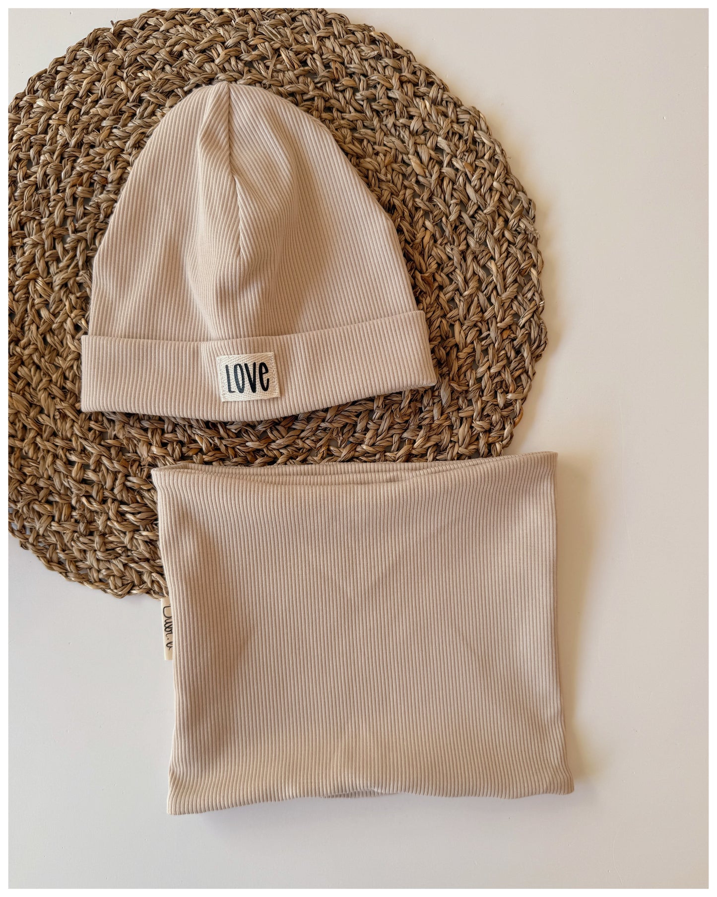 Beanie & Loop Soft Beige