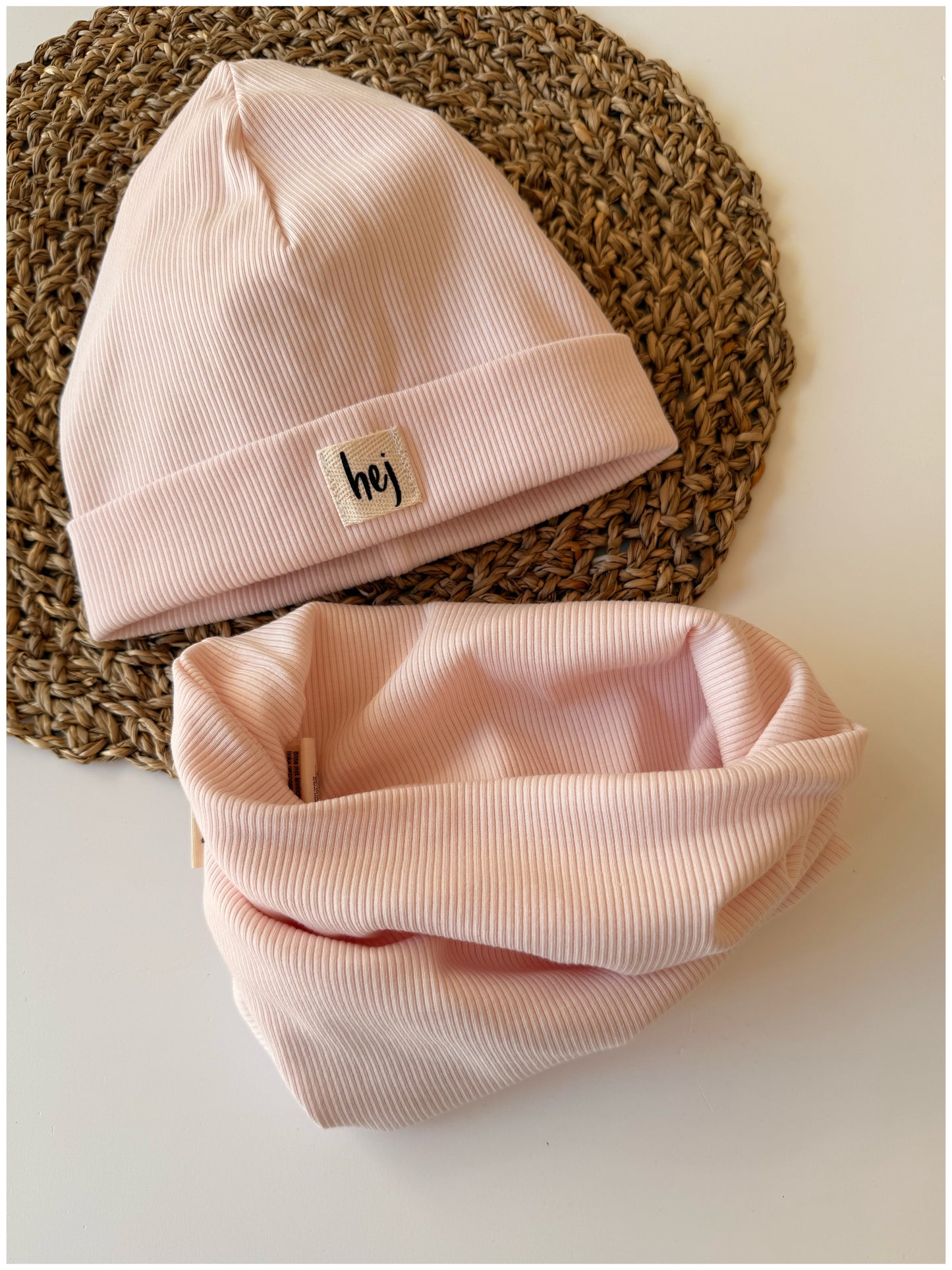 Beanie & Loop pastell Rosa