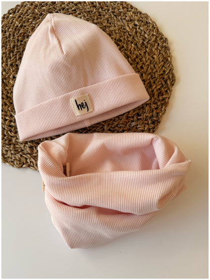 Beanie & Loop pastell Rosa