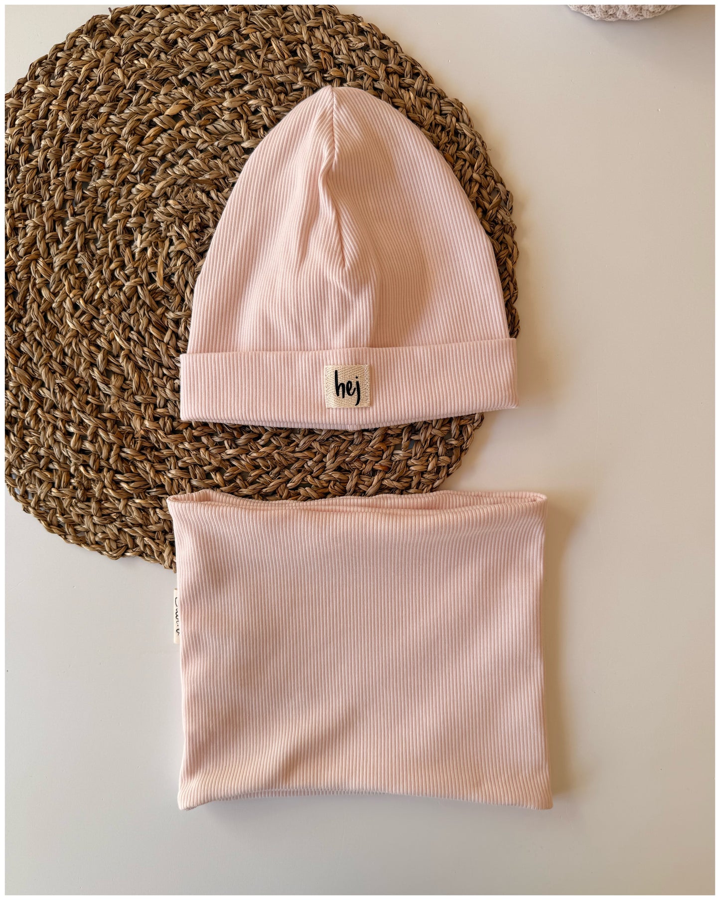 Beanie & Loop pastell Rosa