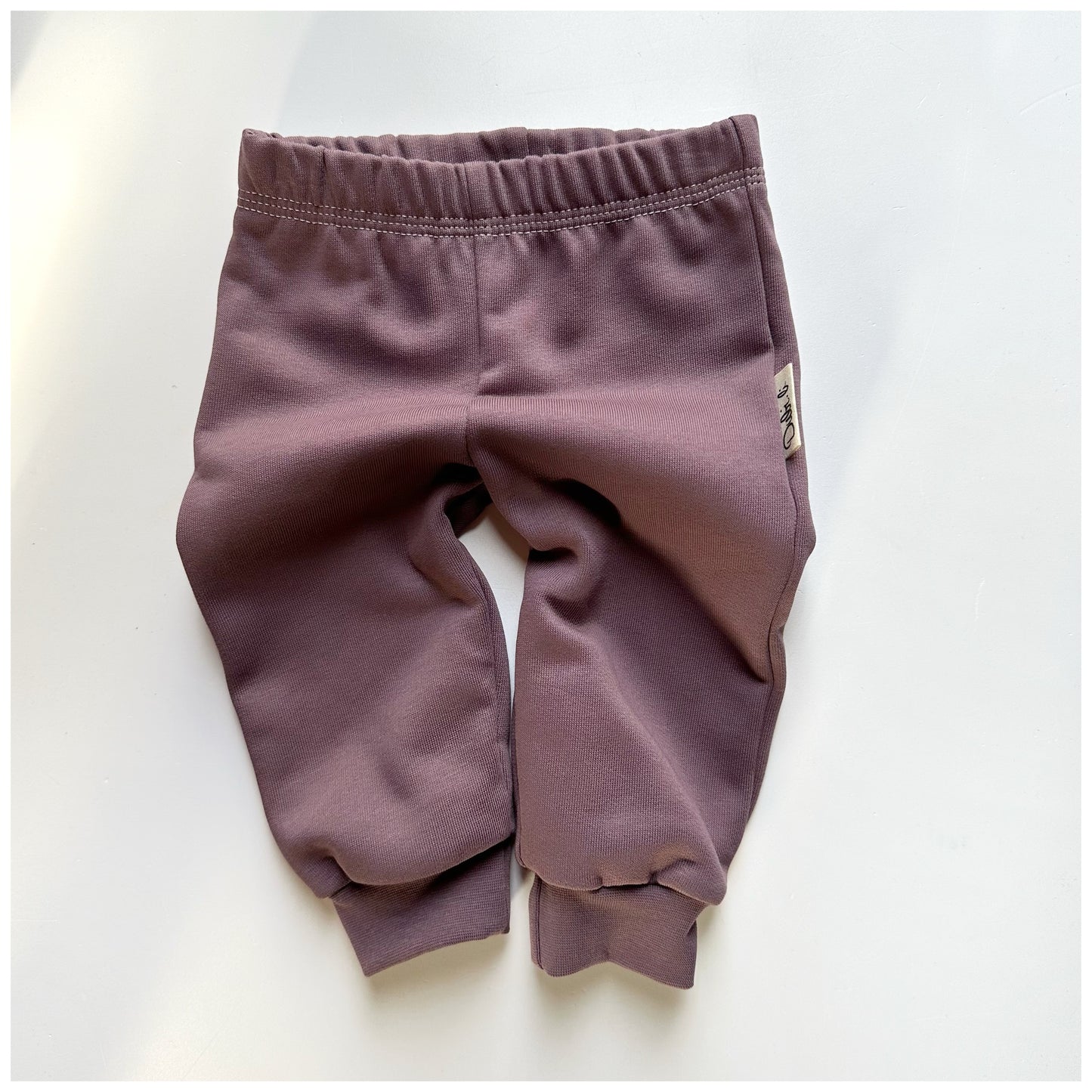 Basic Joggers Dark Plum