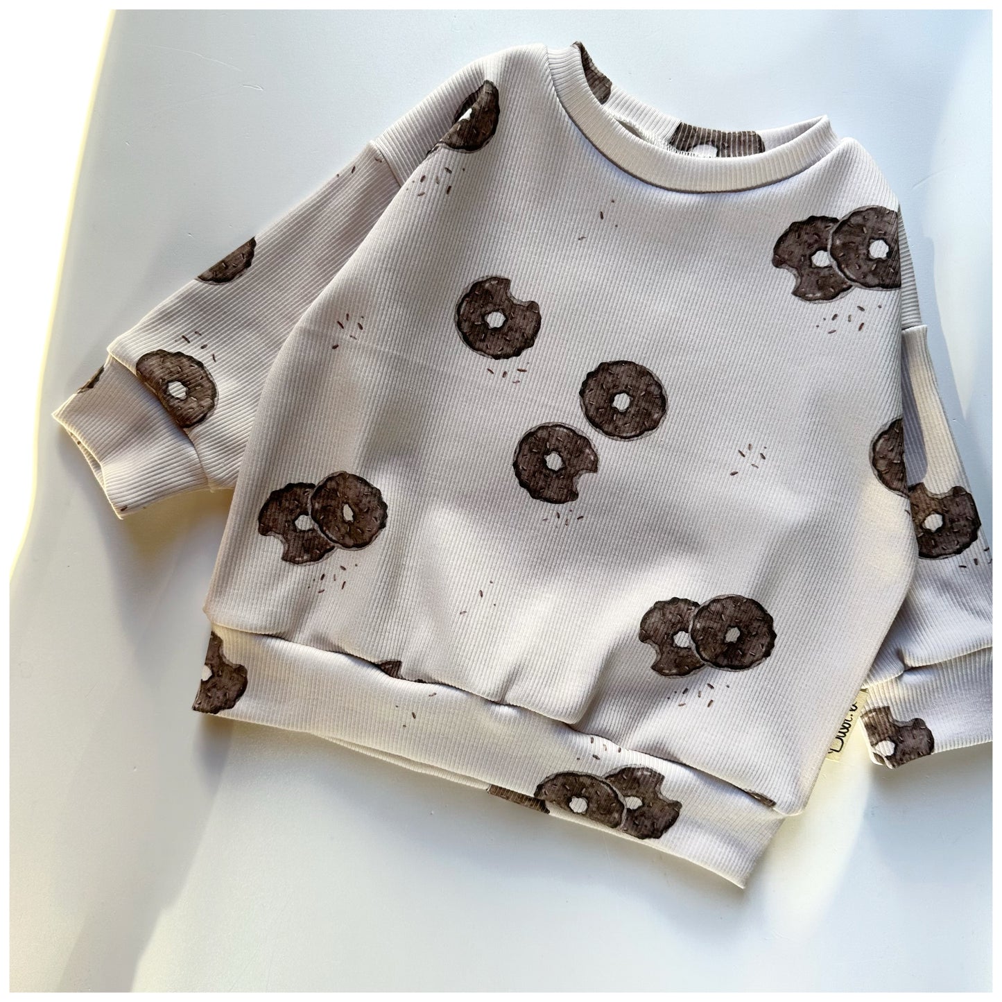 Sweater Rib Jersey Donuts Sofortkauf