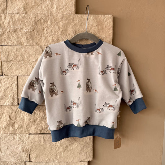 Sweater Winterfreunde Gr. 68 - Dubi.li 