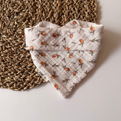 Baby Halstuch - kleine Orangen