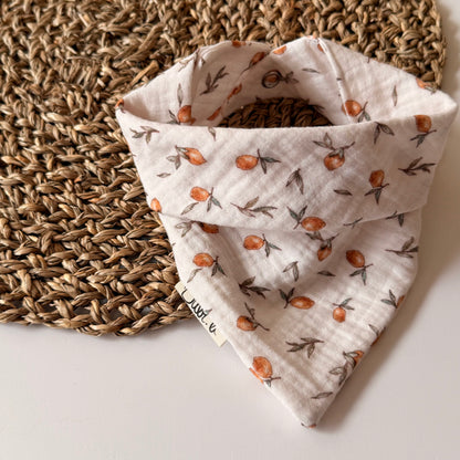 Baby Halstuch - kleine Orangen