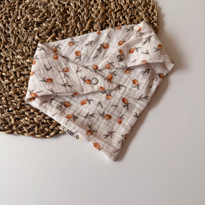 Baby Halstuch - kleine Orangen