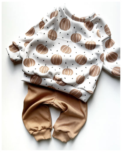 Set Pumpkin - Sweater & Basic Joggers - Dubi.li 