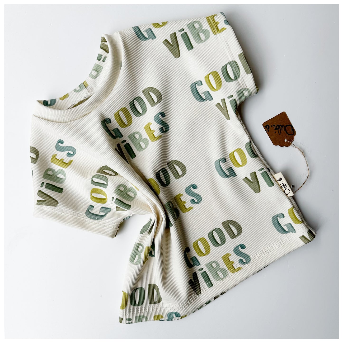 Sommershirt "Good Vibes" Sofortkauf