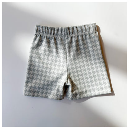 Sommer Set Hahnentritt - Shirt & Shorts - Dubi.li 