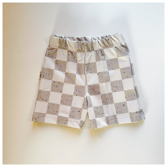 Sommershorts "Grey Grid" - Dubi.li 