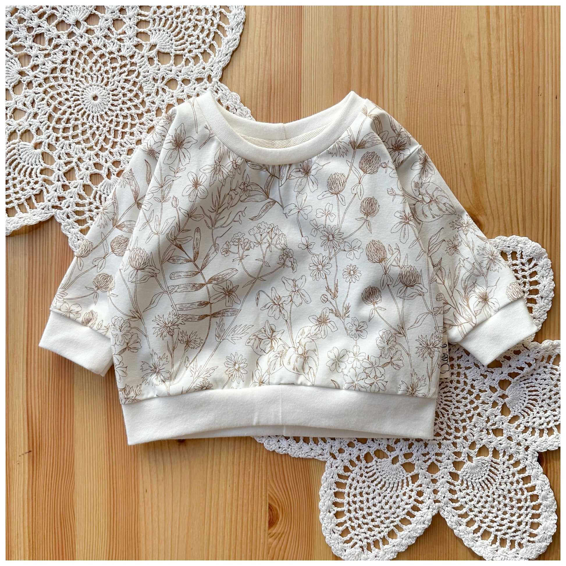 Sweater "Flower Sketch" - Dubi.li 